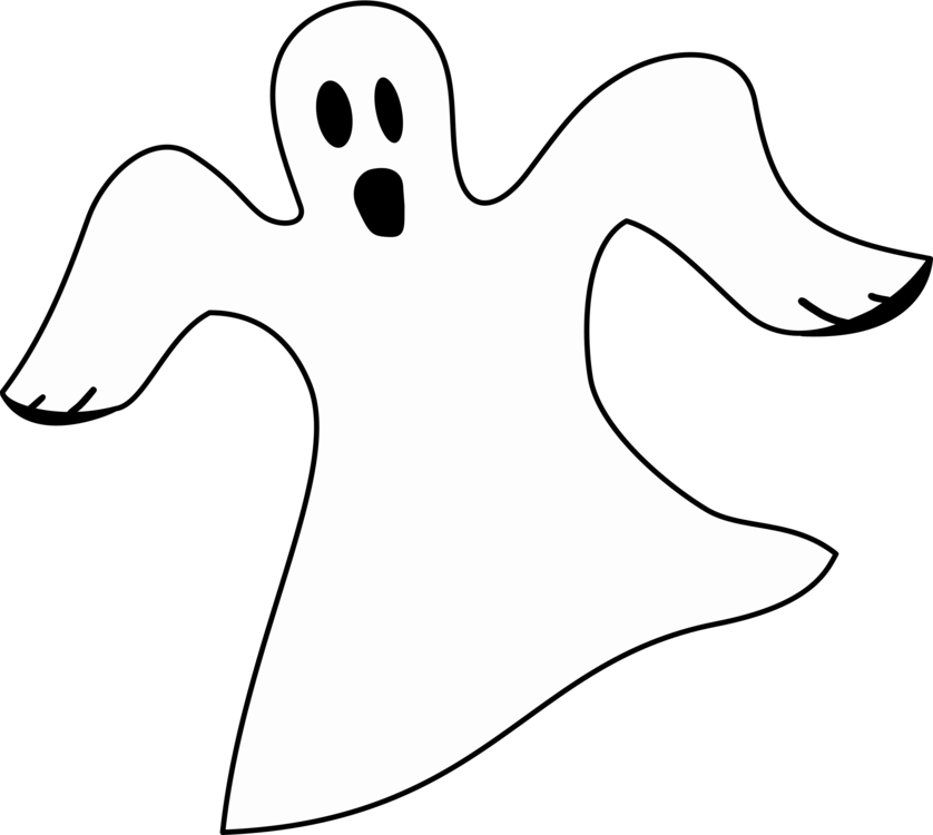 838x750 Ghost Drawing Computer Icons Coloring Book Art Cc0