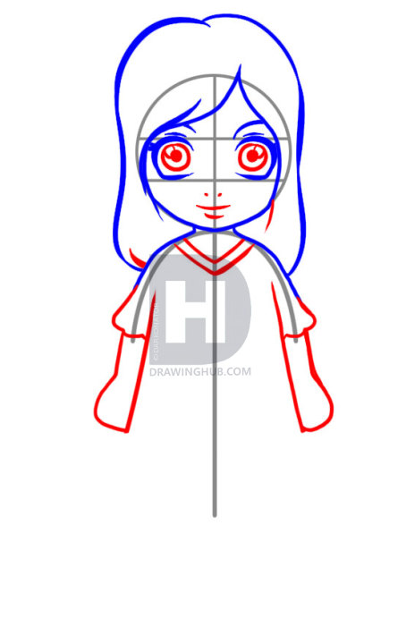  Simple Girl Drawing Free download on ClipArtMag