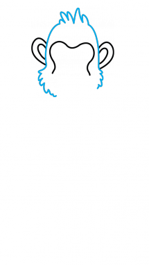 215x382 Gorilla Clipart Easy Draw For Free Download And Use