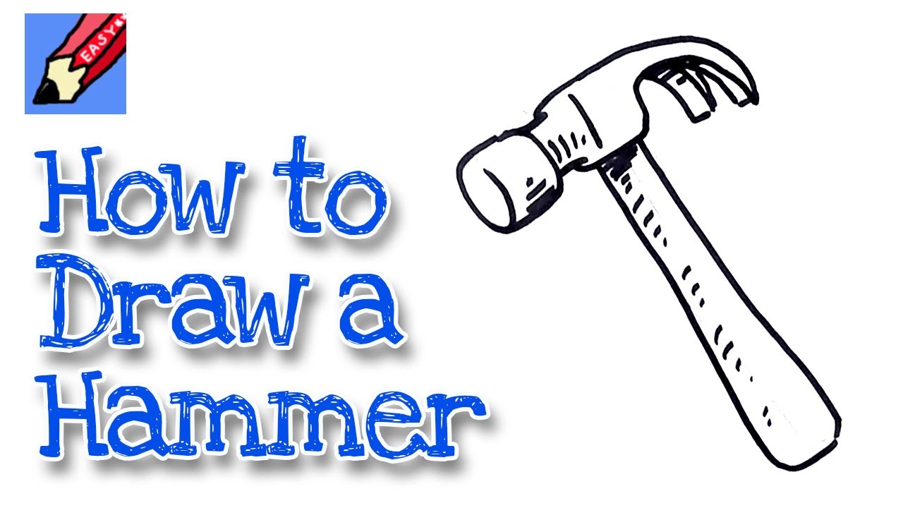 1280x720 How To Draw A Claw Hammer Real Easy