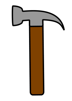 250x350 Drawing A Cartoon Hammer Drawing Ideas Drawings, Easy Drawings
