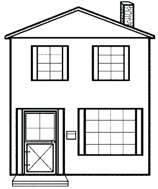 600x720 Free Printable Halloween Coloring Pages Haunted House