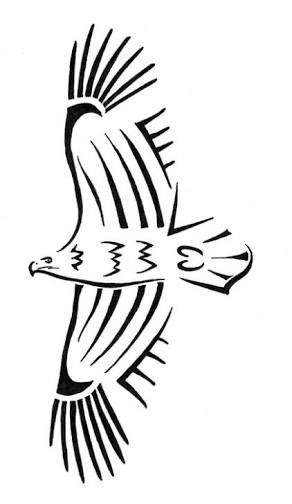292x504 Image Result For Simple Tattoos Hawk Tattoo Tribal Eagle