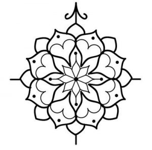 300x296 Simple Henna Designs For Men