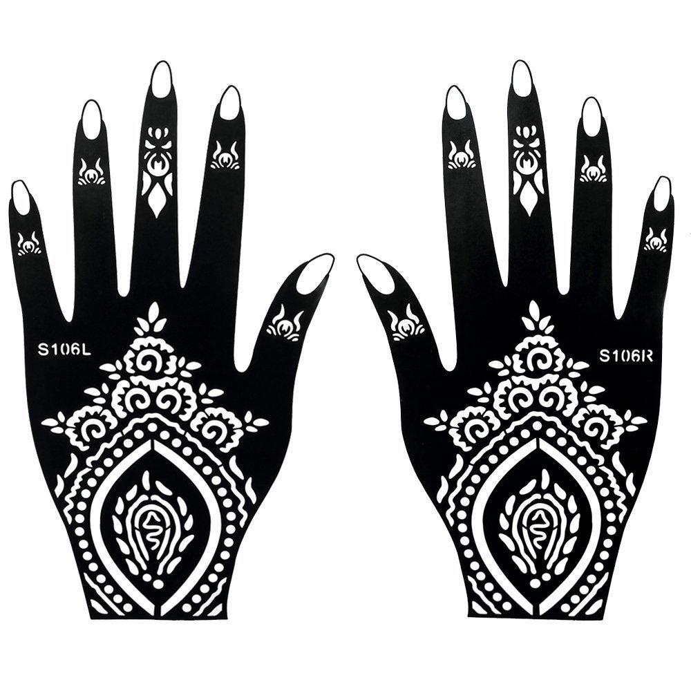 1000x1000 Sheets Stencils Tattoo Mehndi Templatetattoo Set Henna Designs