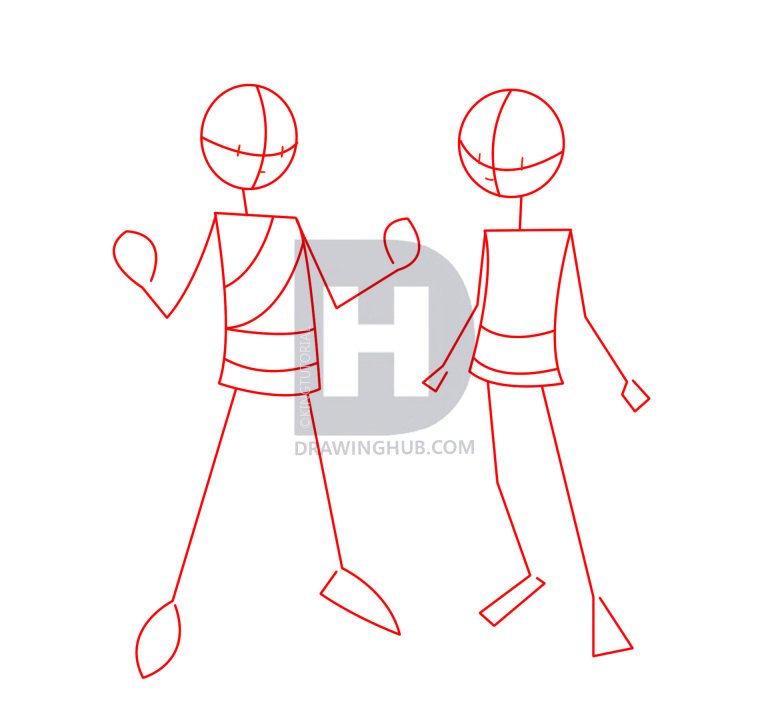 780x720 How To Draw Wileykit And Wileykat, Draw The Thunderkittens, Step