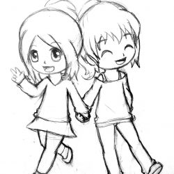 250x250 Simple Anime Girl Drawing Easy Of An Tutorial Youtube Crying Whole