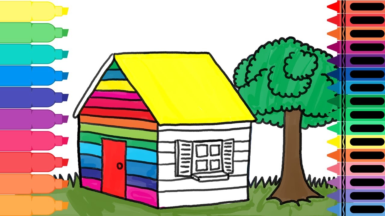 1280x720 How To Draw A House