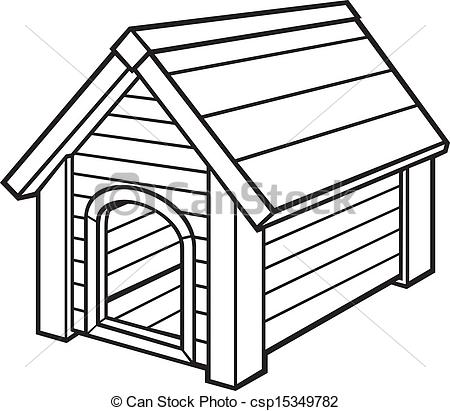 450x411 Eye Catching Dog House Drawing