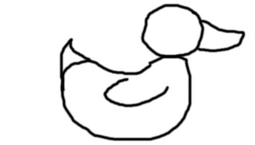 877x500 How To Draw A Duck Our Pastimes