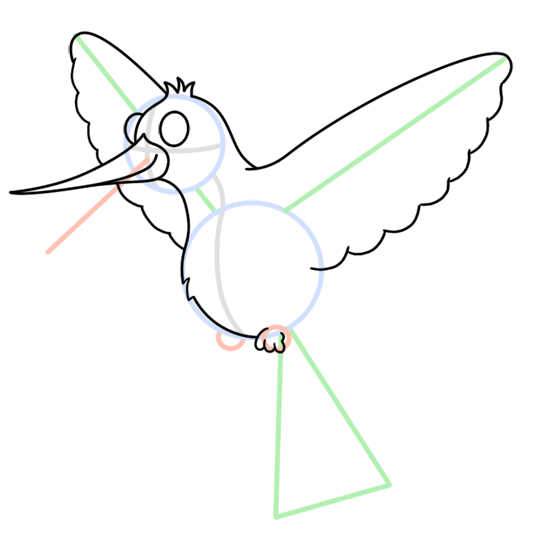 540x540 How To Draw A Hummingbird