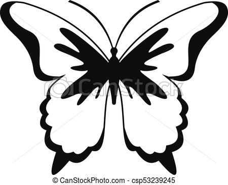 450x366 Insect Butterfly Icon, Simple Style Insect Butterfly Icon Simple