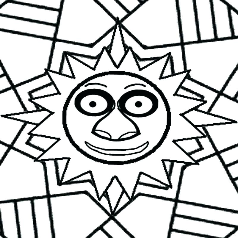 800x800 Symmetrical Coloring Pages Jaguar Cartoon Drawing At Free Emoji