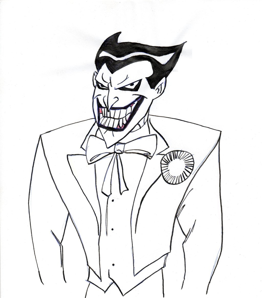 Simple Joker Drawing | Free download on ClipArtMag