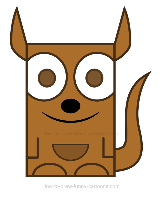 520x632 Kangaroo Clipart