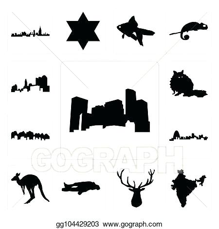 450x470 Kangaroo Outline Kangaroo Outline Black Simple Vector Pictogram