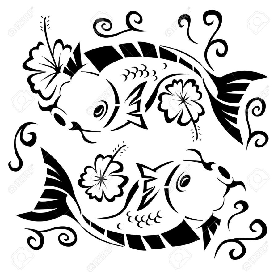 900x880 Koi Fish Drawing Stunning Here Is Your Koi Fish Ready To Be