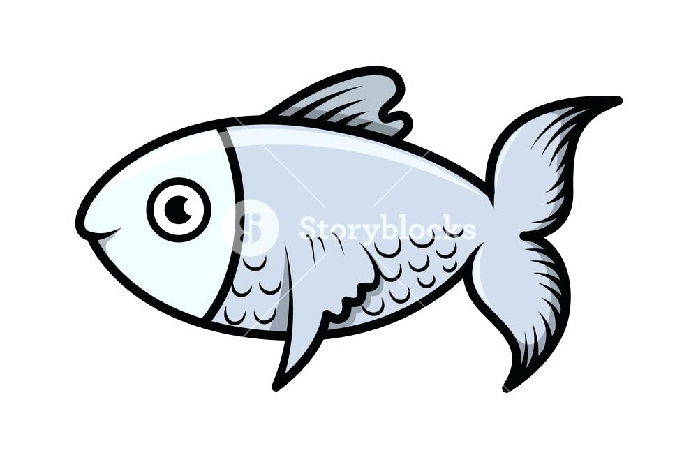 1000x662 Fish Simple Drawing Simple Cartoon Fish Illustration Royalty Free