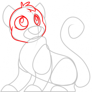 302x302 How To Draw How To Draw A Black Leopard, Cartoon Black Panther