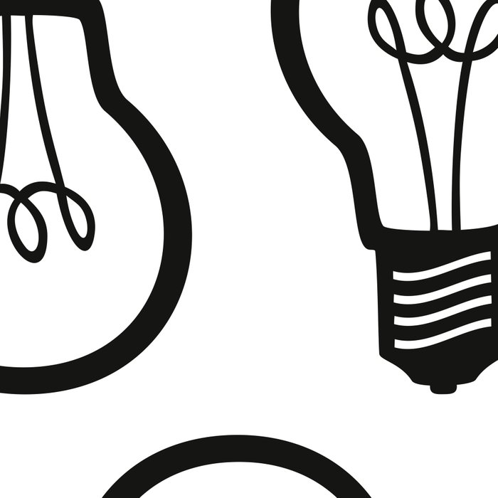 700x700 Simple Light Bulb Leggings