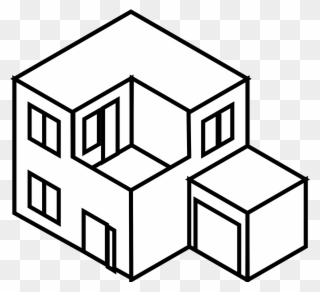 320x292 Drawing Line Art House Architecture Building