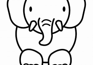 300x210 Easy To Draw Cute Elephant