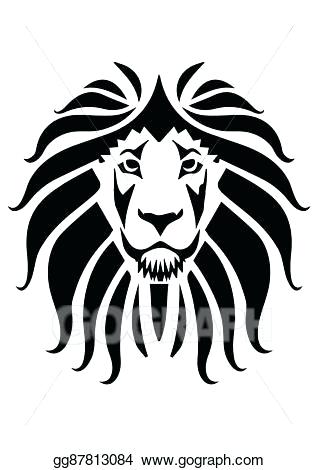 318x470 Lion Face Drawing