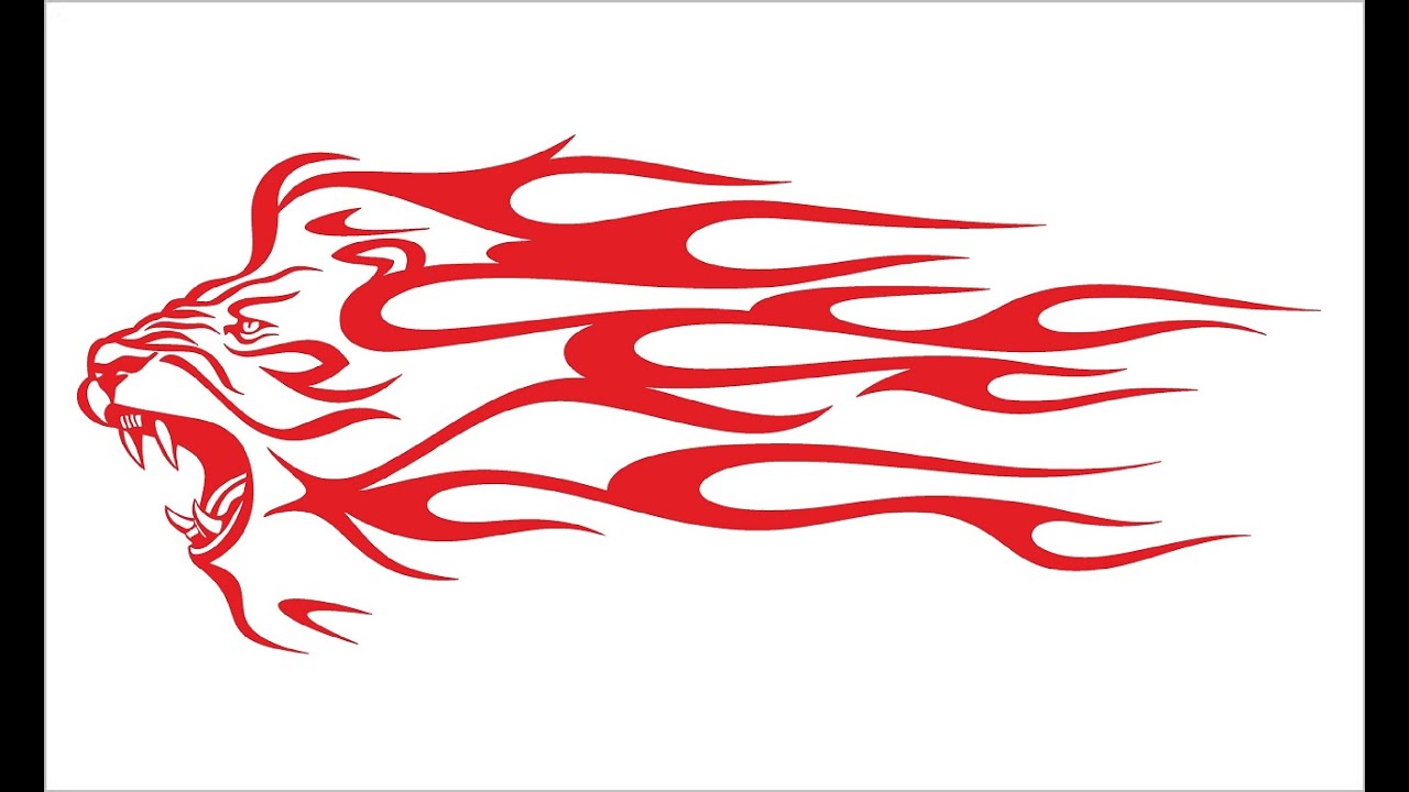 1280x720 how to draw a lion tattoo kak narisovat tatuirovku lva