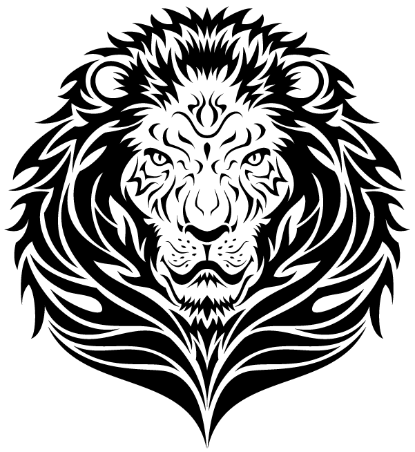 601x654 lion tattoos leo, head, lion of judah and tribal lion tattoo art