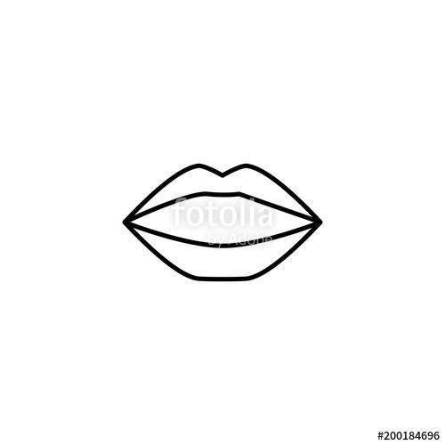 500x500 Lips Icon Element Of Simple Icon For Websites, Web Design, Mobile