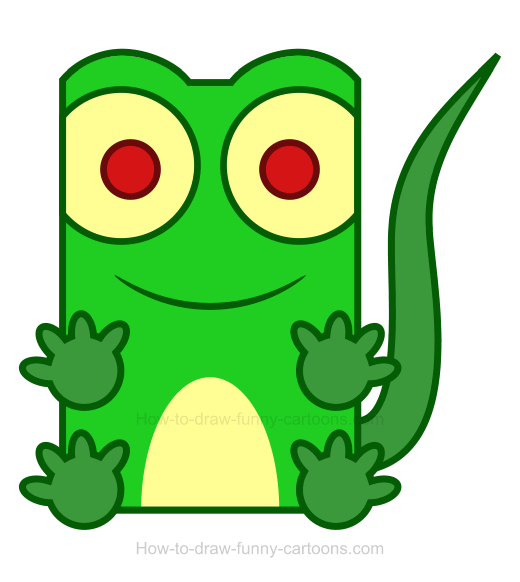 520x582 Lizard Clipart