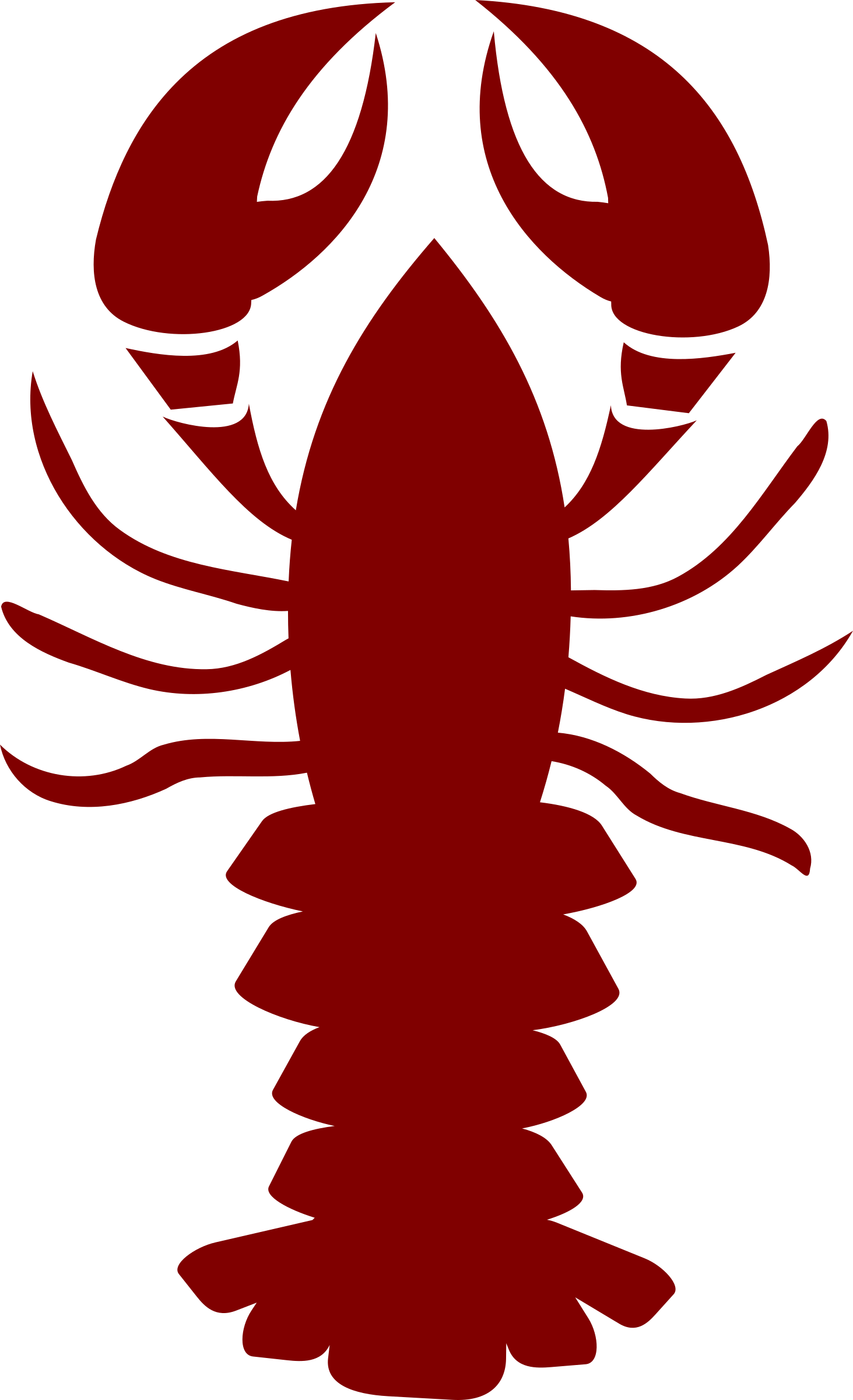 Simple Lobster Drawing