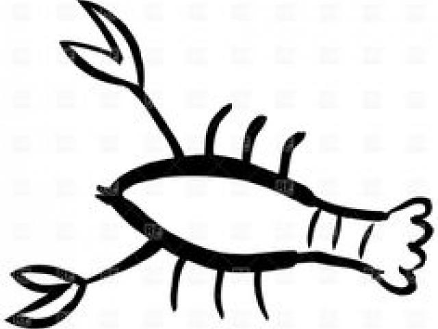 640x480 Simple Clipart Lobster