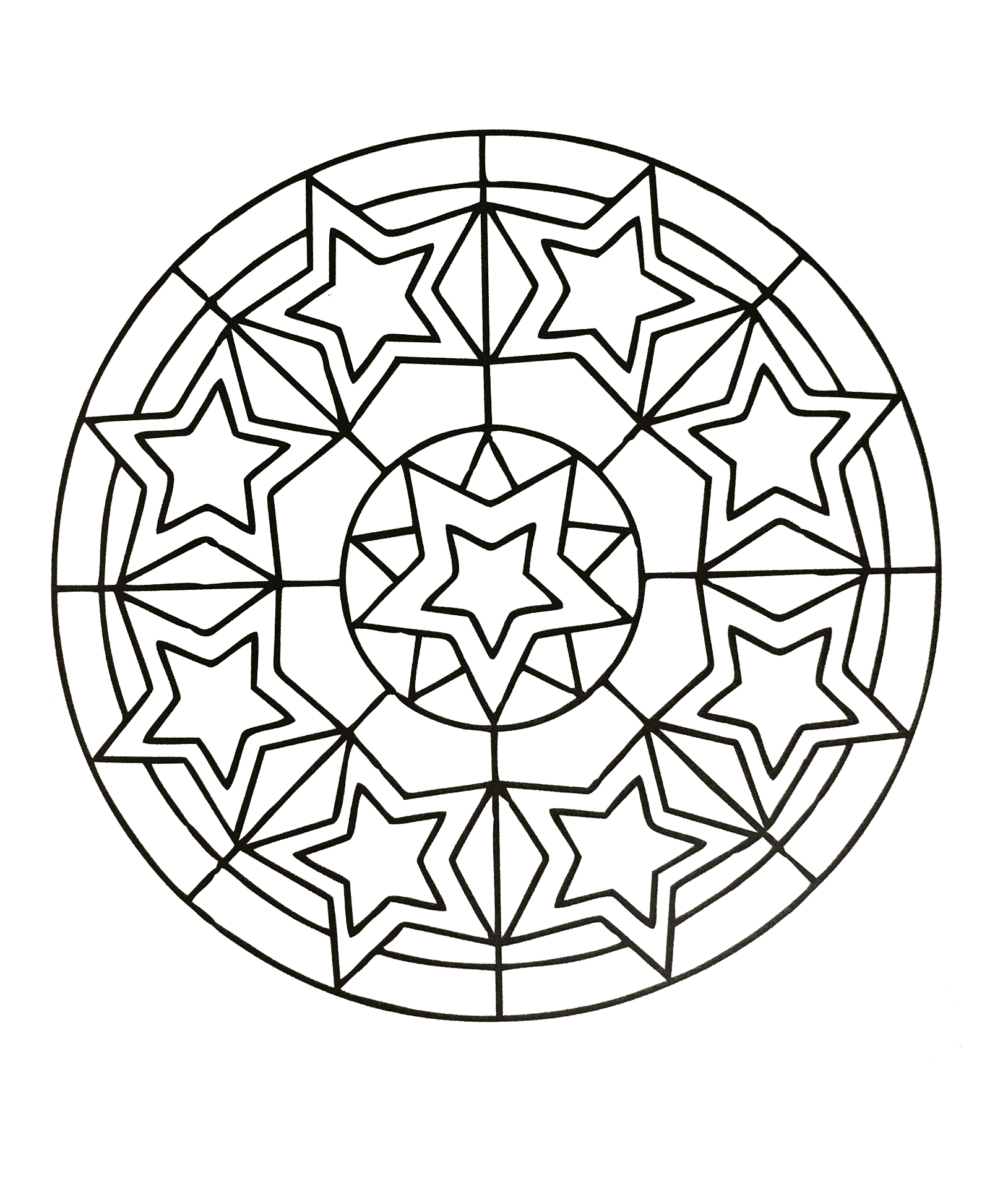 1629x1905 Mandala Drawing For Kids And Mandala Drawing For Kids Simple