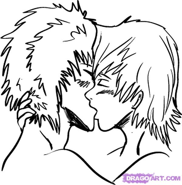 600x609 How To Draw Yaoi Manga, Step