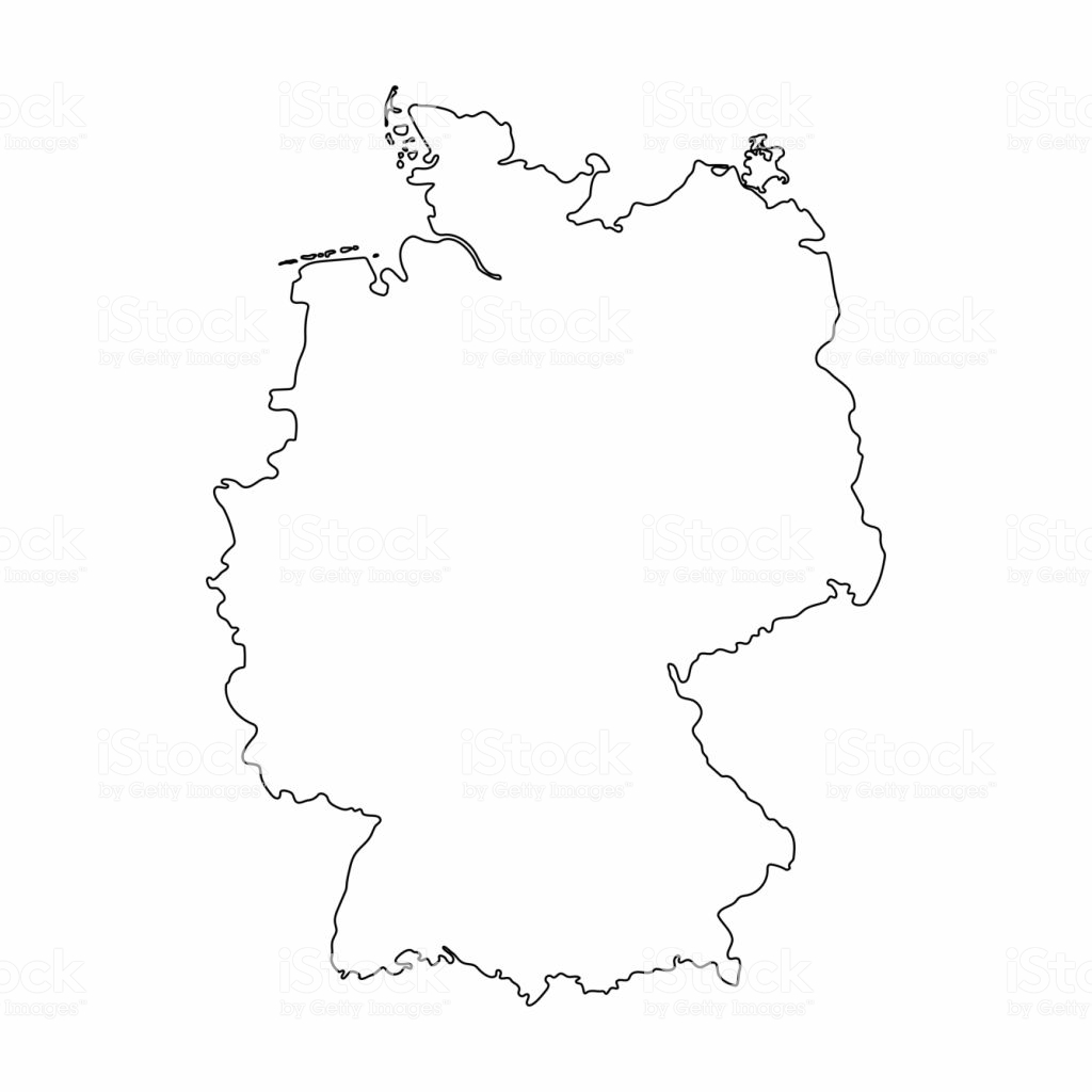 1024x1024 Huge Collection Of 'germany Map Drawing' Download More Than