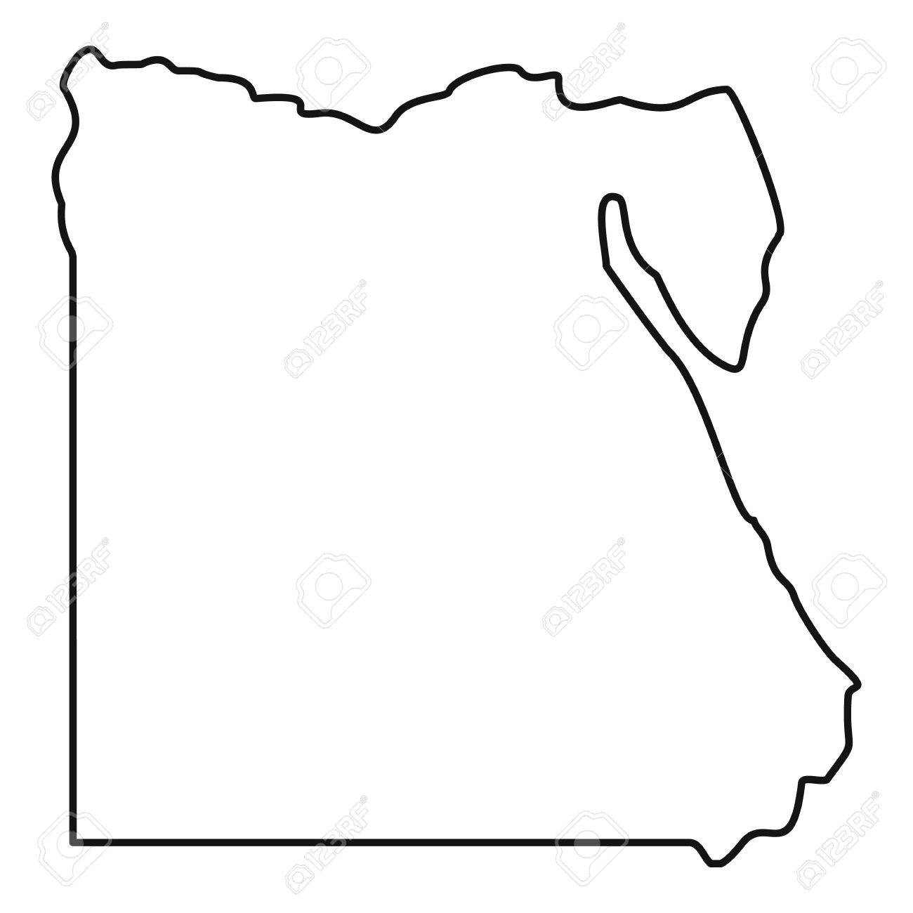 1300x1300 Affbaeefffceade Map Egypt Sinai Of Drawing Road With Black