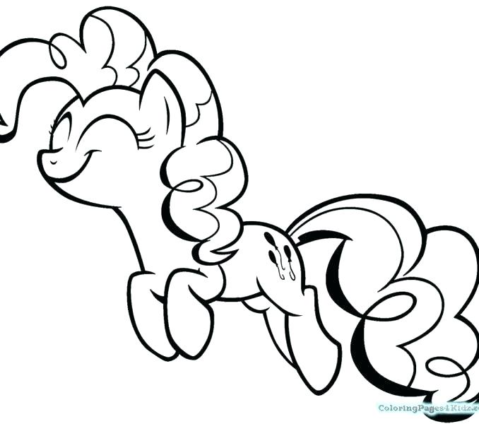 678x600 Pinkie Pie Coloring
