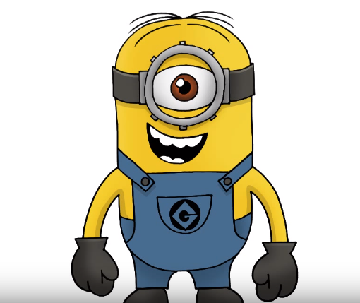 Simple Minion Drawing | Free download on ClipArtMag