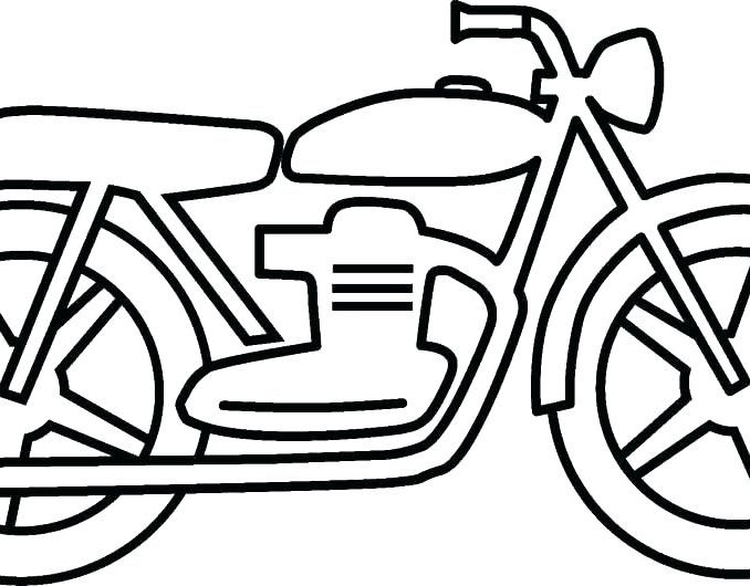 678x530 Motorcycle Pictures To Color Motorbike Colouring Pages To Print