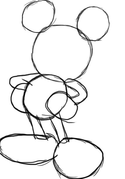 428x614 How To Draw Mickey Mouse Art Drawing Disney Drawings, Mickey