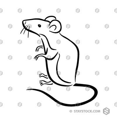 400x400 Simple Mouse Symbol Staystock