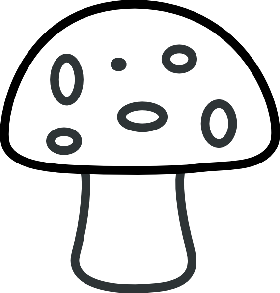570x595 Collection Of Free Mushrooms Drawing Cartoon Download On Ui Ex