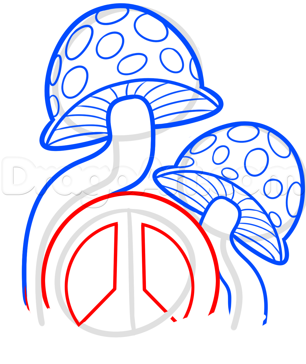 1168x1386 How To Draw Psychedelic Art, Step