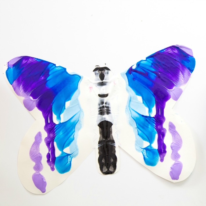 710x710 A Fun Way To Make Butterfly Symmetry Paintings With Kids