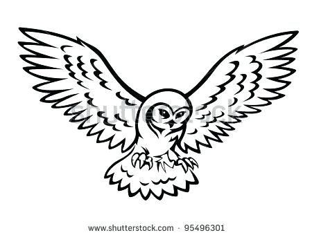 450x340 Owls Owl Doodles And Embroidery Simple Outline Drawing