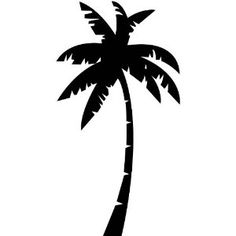 236x236 Palm Tree Silhouette