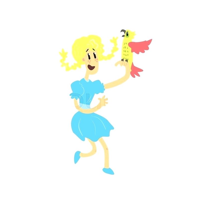 800x800 Simple Parrot Drawing Draw Scarlet Macaw Easy Simple Parrot