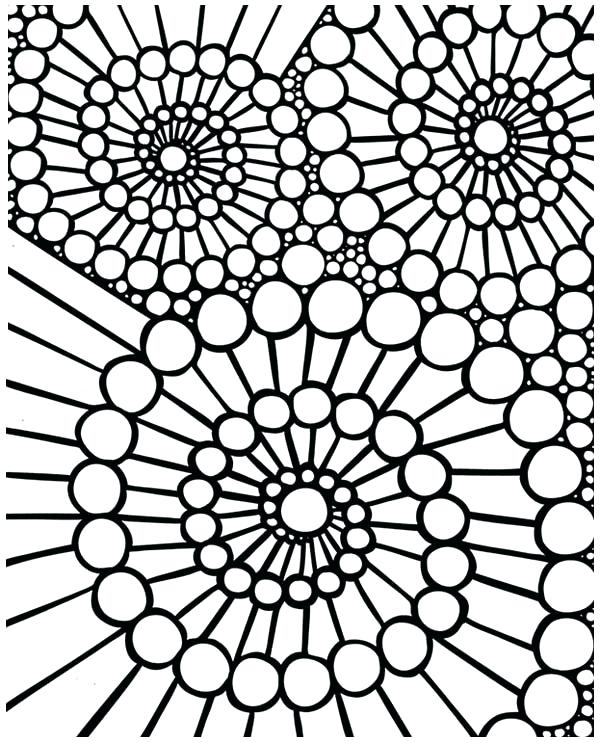 600x742 Geometric Designs Coloring Pages