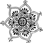 150x150 Simple Mandala Designs Like The Lotus We May Be Doodling Drawing